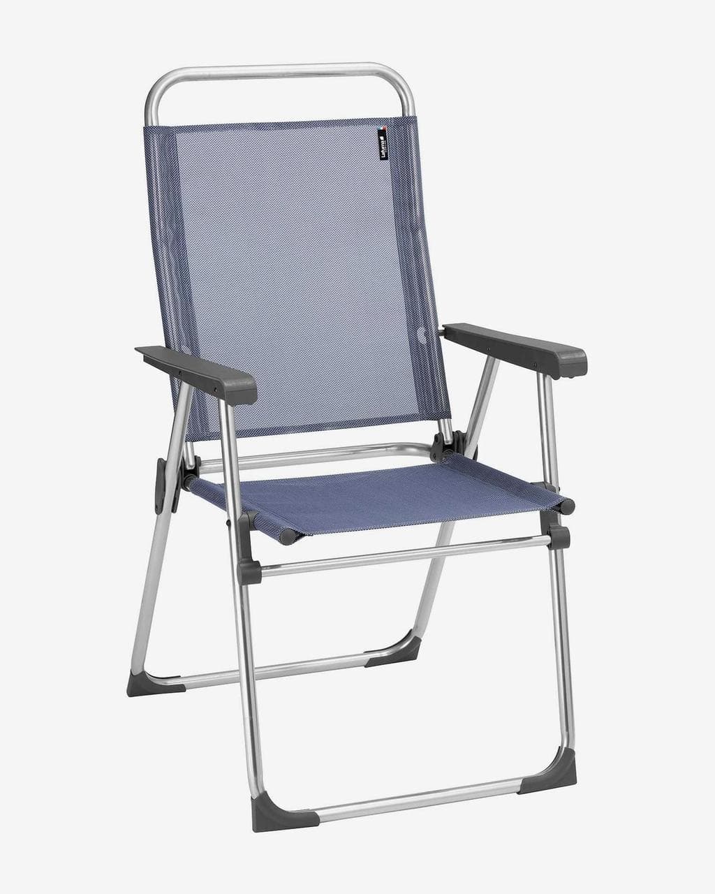 Chaise pliante Lafuma Mobilier Alu Victoria Batyline bleu lilas