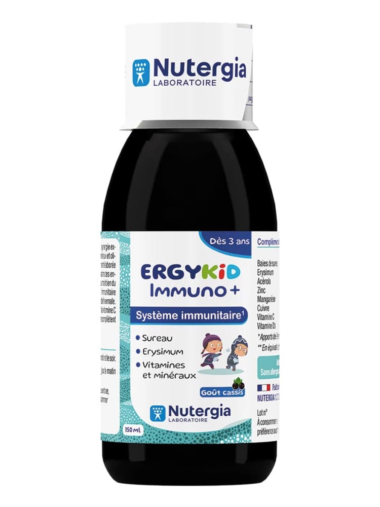 Nutergia Ergykid Immuno + Système Immunitaire 150 ml